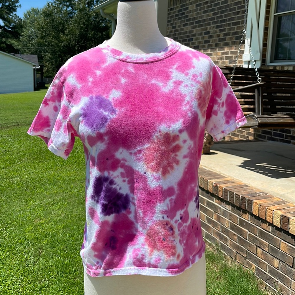 Homemade Tie Dye Shirts-W5700